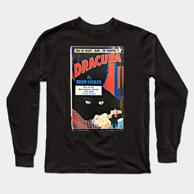DRACULA by Bram Stoker Long Sleeve T-Shirt by Rot In Hell Club